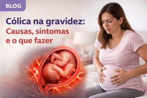 cólica na gravidez
