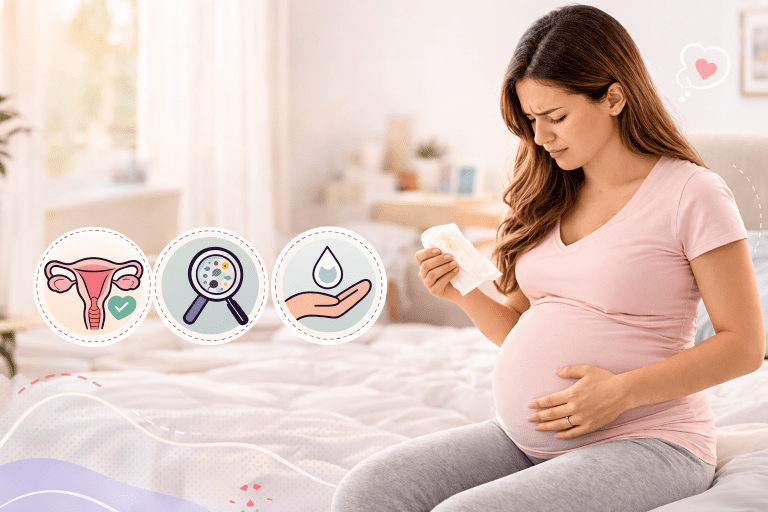 Corrimento na gravidez: o que é normal e os 4 sinais de alerta