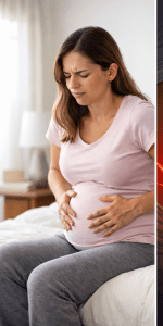 cólica na gravidez