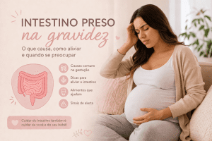 Intestino preso na gravidez